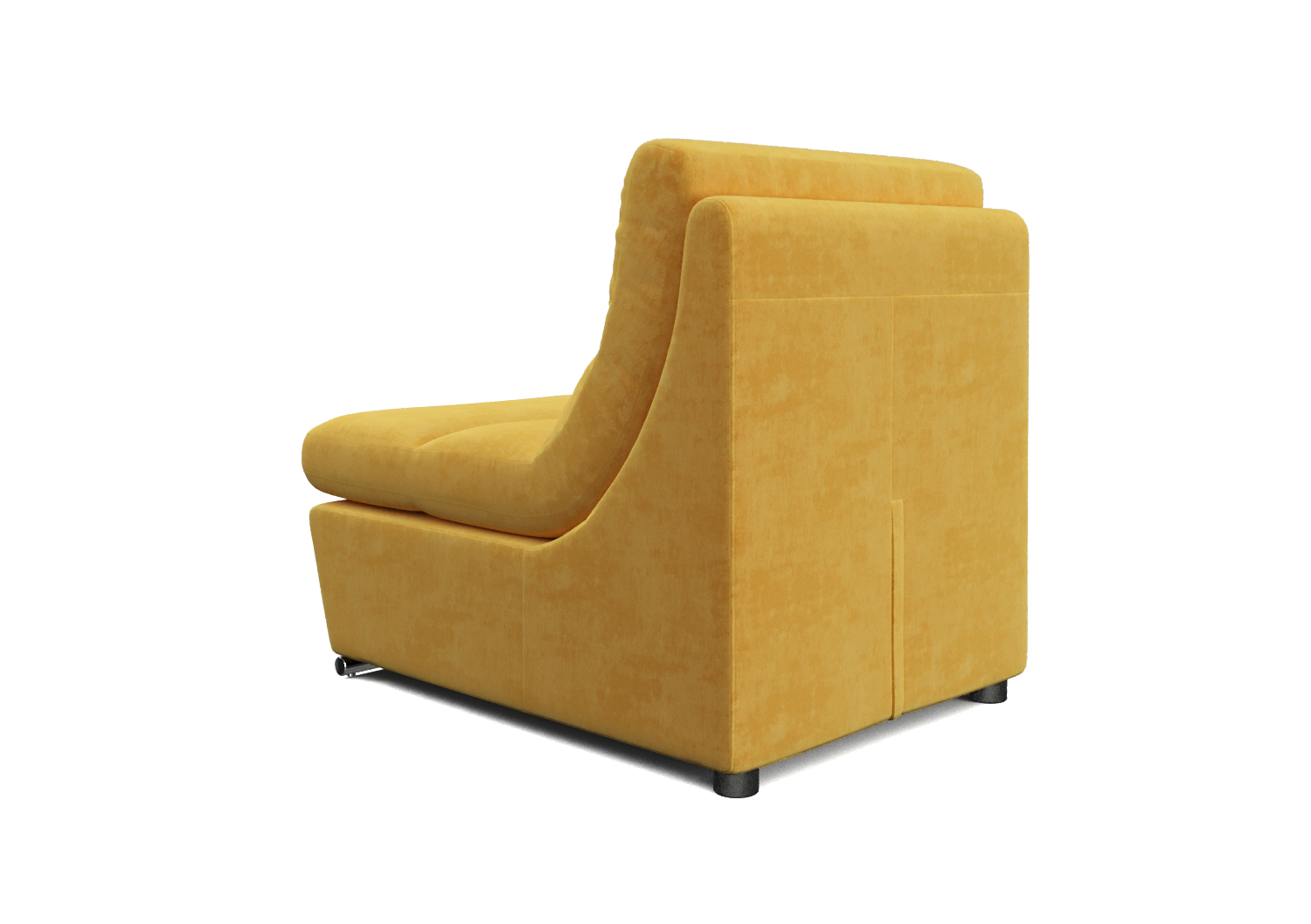 Палермо, кресло, Medok 11 pln ткань Шенилл цвет Желтый механизм трансформации Без механизма изображение 4