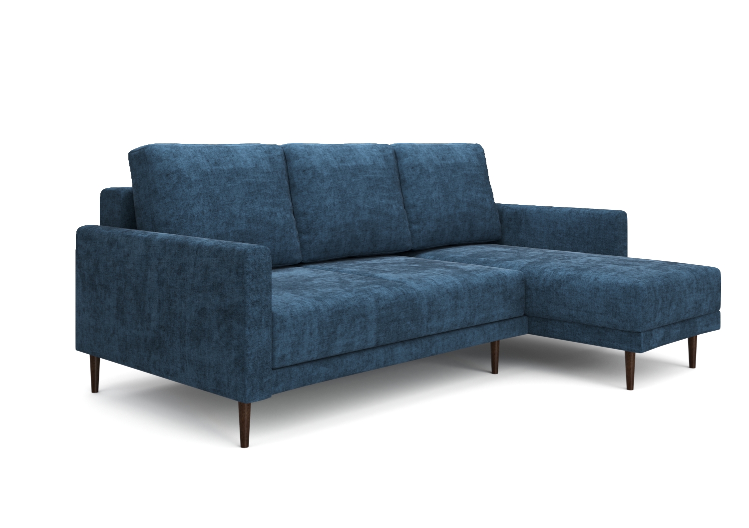Ричи, угловой диван, Status 16 ткань Шенилл цвет Синий механизм трансформации Пантограф изображение 2