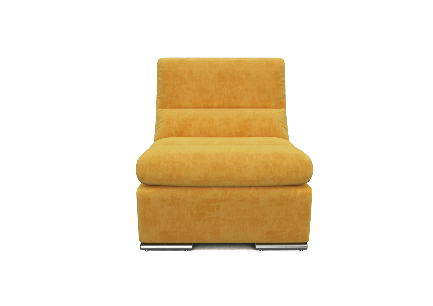 Палермо, кресло, Medok 11 pln ткань Шенилл цвет Желтый механизм трансформации Без механизма изображение 2