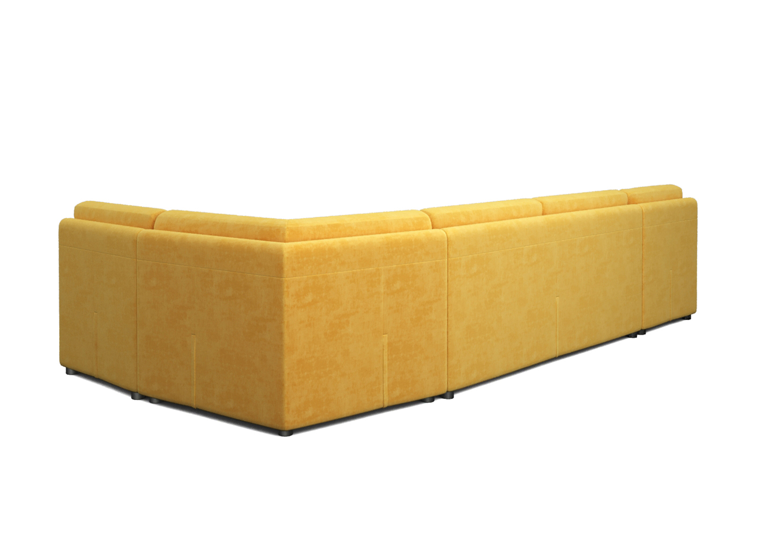 Палермо, модульный диван, Medok 11 pln ткань Шенилл цвет Желтый механизм трансформации Дельфин изображение 4