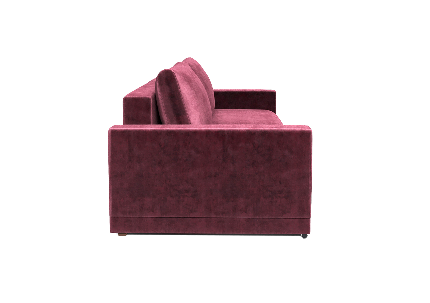 Мартин, прямой диван, Marseille burgundy ткань Шенилл цвет Бордовый механизм трансформации Еврокнижка изображение 6