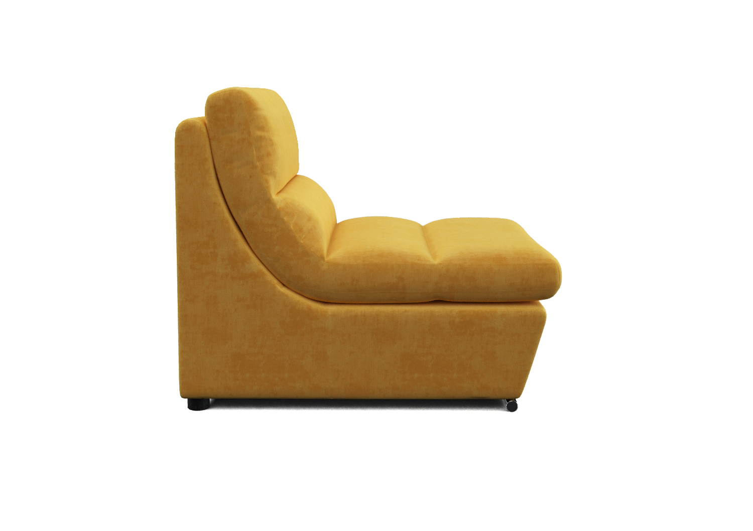 Палермо, кресло, Medok 11 pln ткань Шенилл цвет Желтый механизм трансформации Без механизма изображение 3