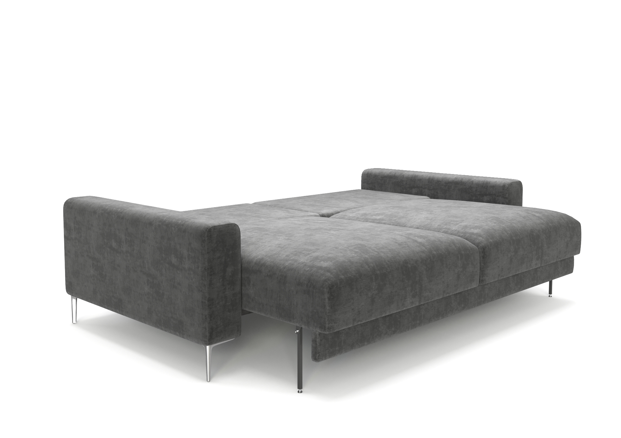 Марсель, прямой диван, Санторини 29 ткань Шенилл цвет Серый механизм трансформации Пантограф изображение 3