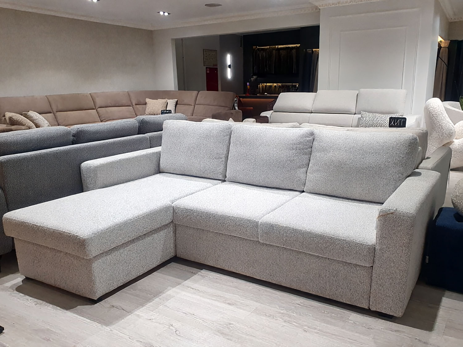 Фит, угловой диван, Stella Snow