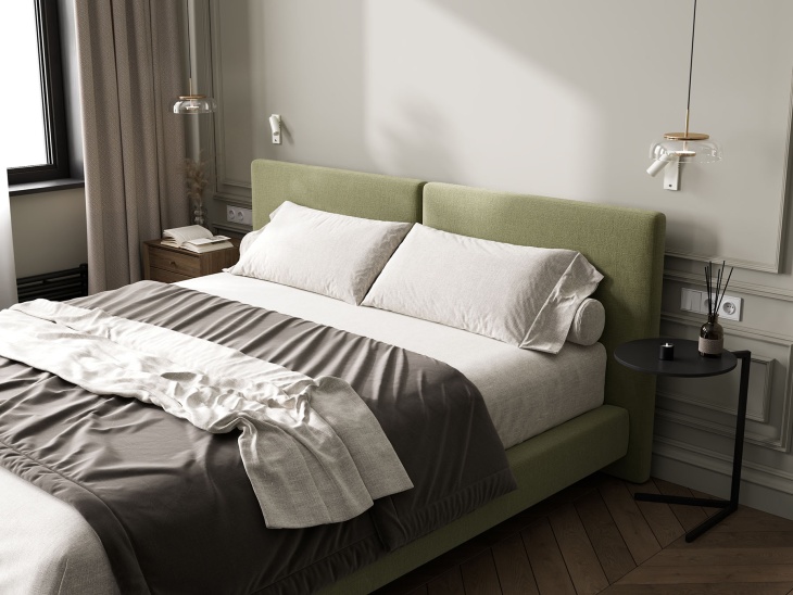 Арни, кровать на высоких опорах, Play grass