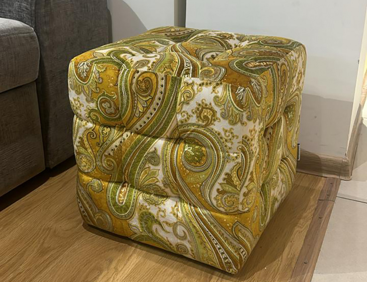 Куб, пуф, Шик Пэйсли 03 Куб, пуф, Шик Пэйсли 03