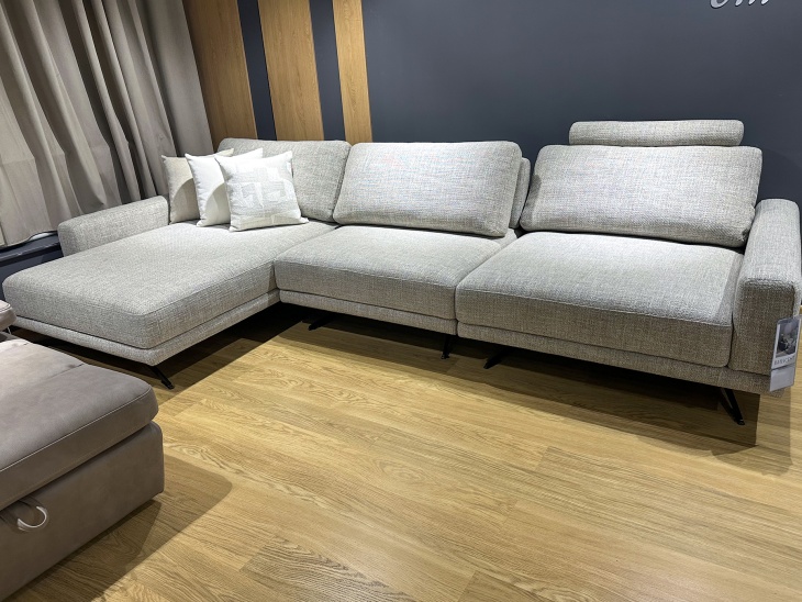 Винсент, угловой диван, Kilian 03 latte