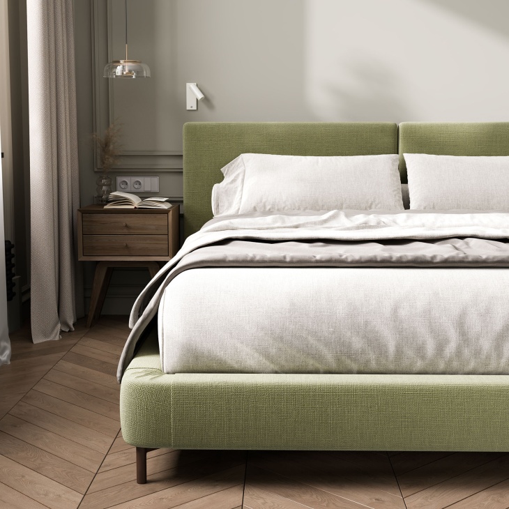 Арни, кровать на высоких опорах, Play grass