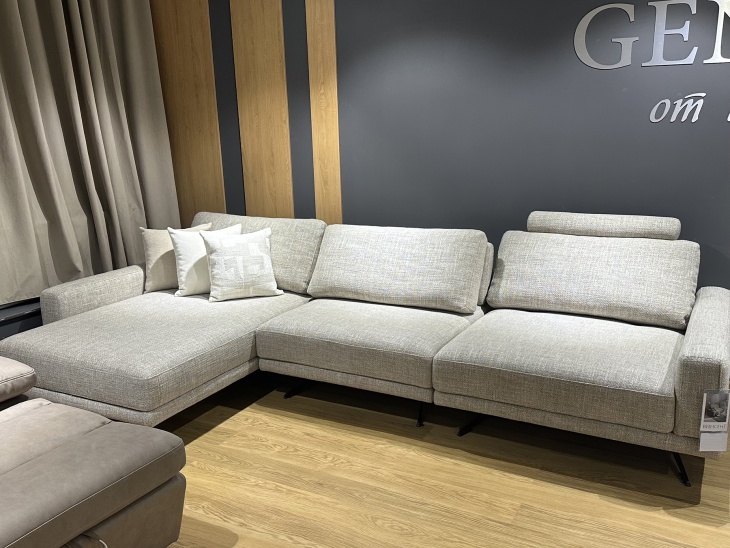 Винсент, угловой диван, Kilian 03 latte