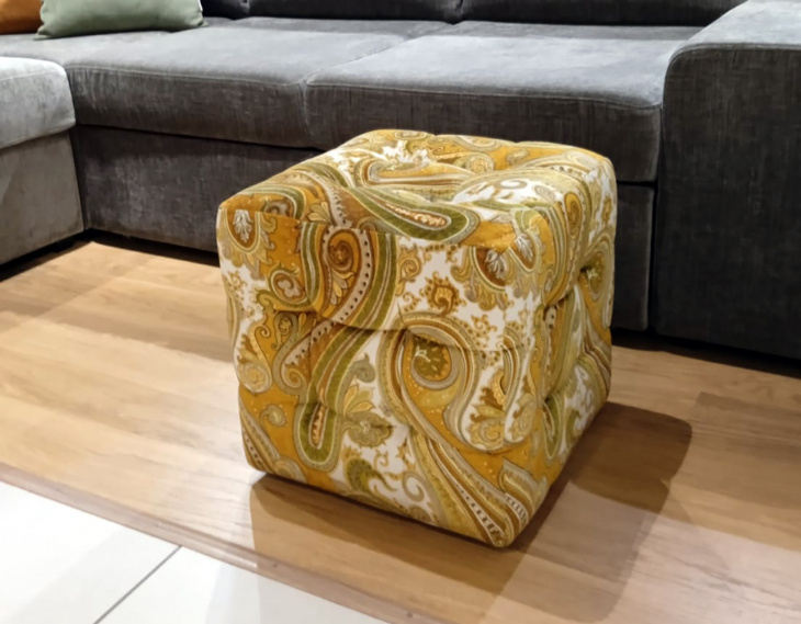 Куб, пуф, Шик Пэйсли 03 Куб, пуф, Шик Пэйсли 03