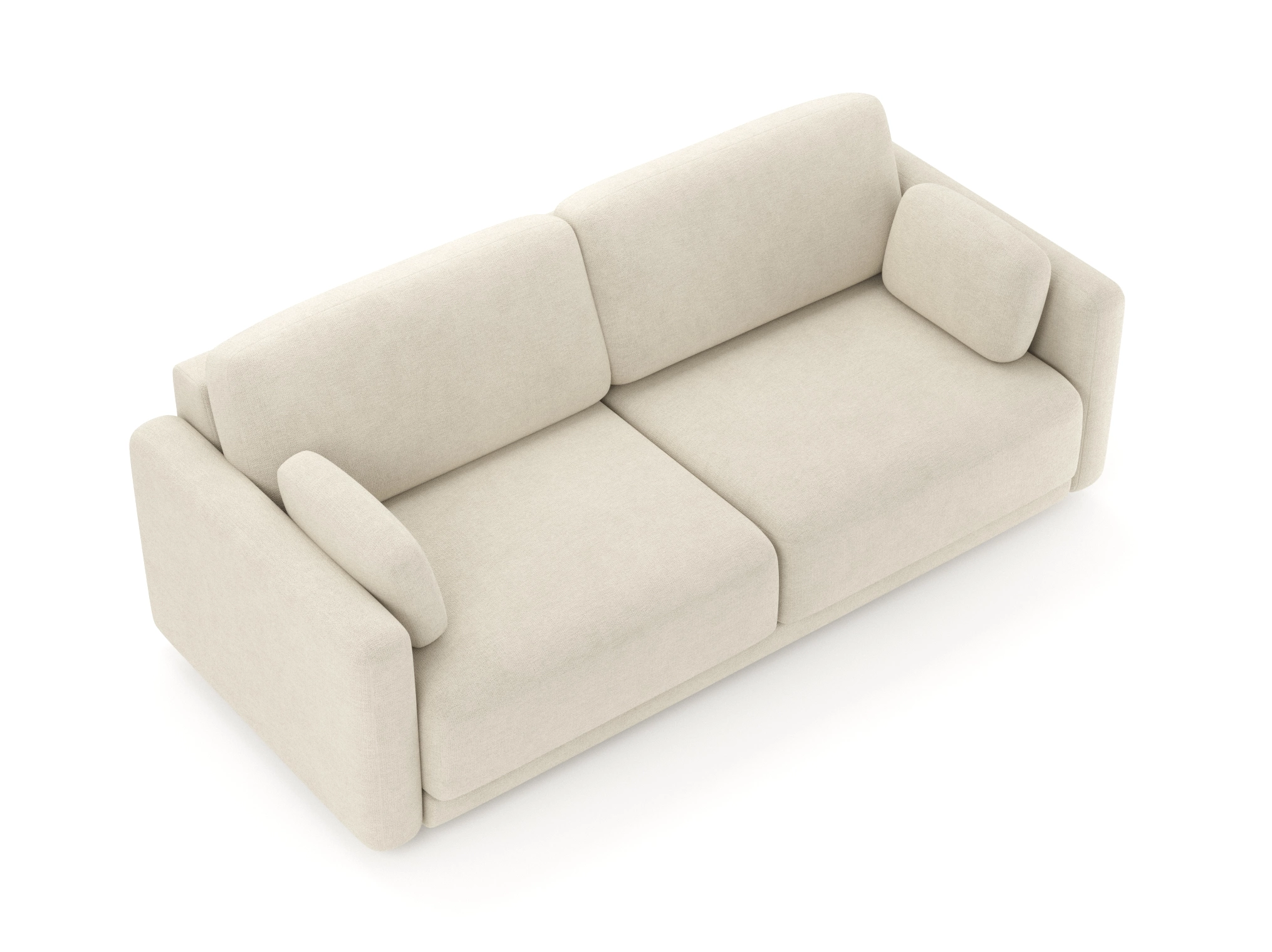 Остин, прямой диван, Monika 701 ivory