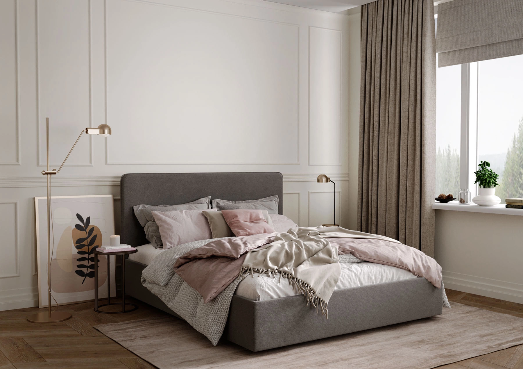 Летти, кровать с подъёмным механизмом, Bonnevil 06