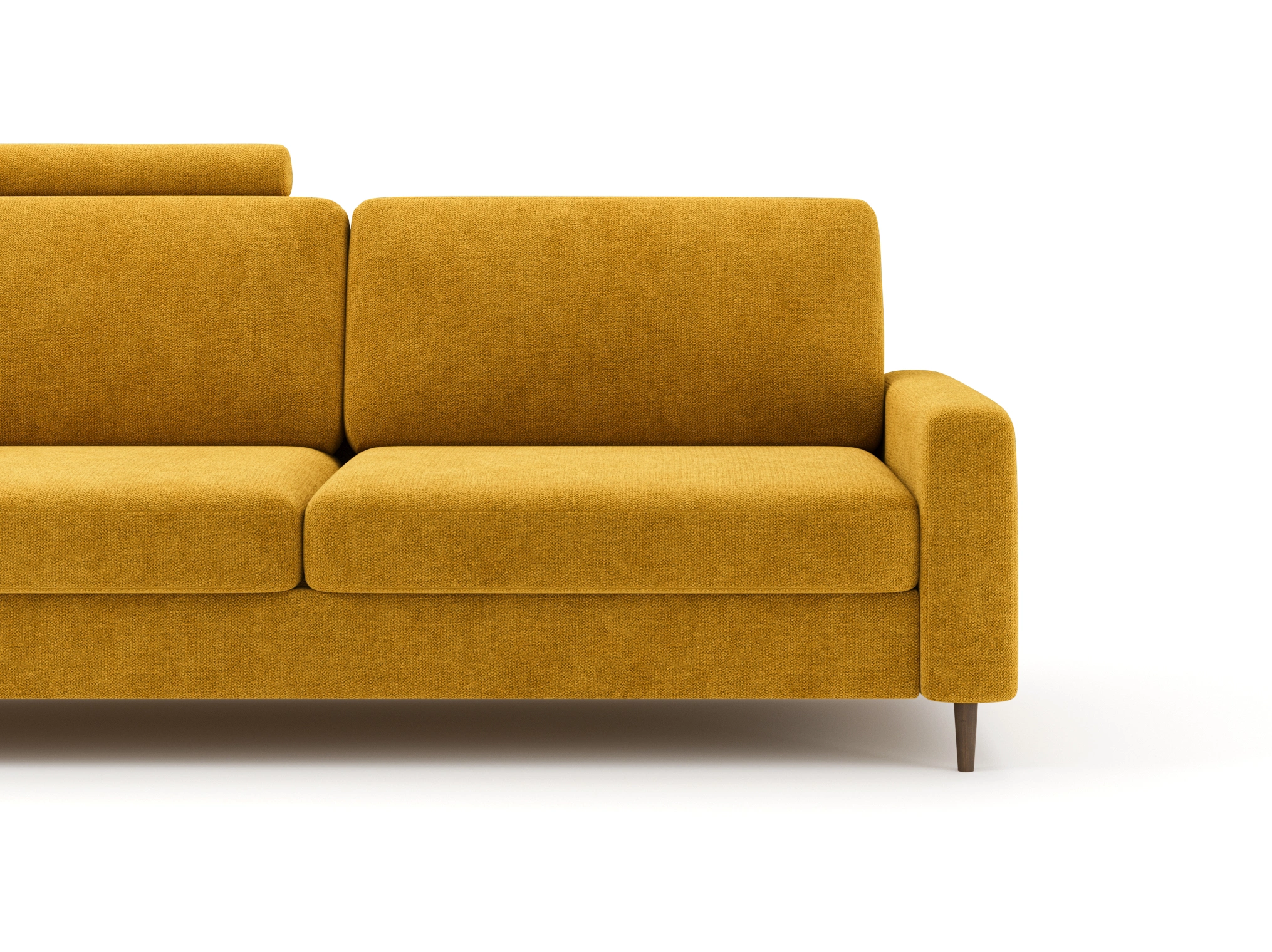 Фаби, прямой диван, Sharli 11 mustard