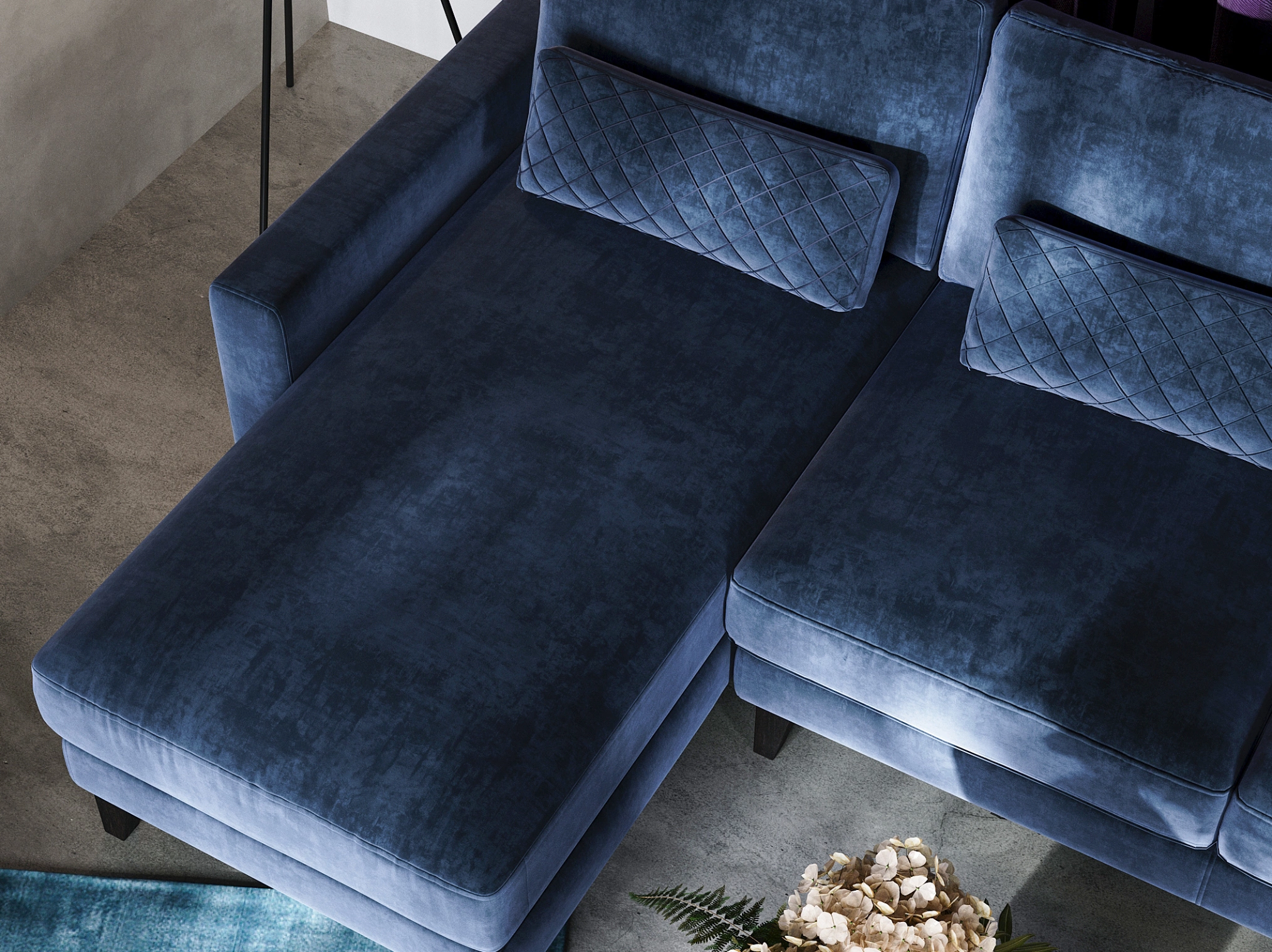 Мальта, угловой диван, Romantika 53