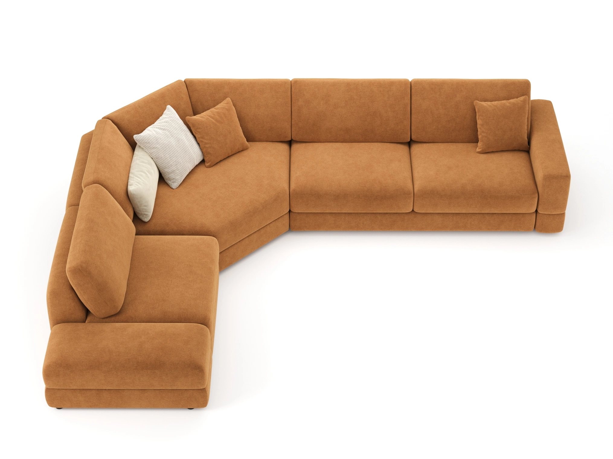Хилтон, модульный диван, Latifa 19 camel