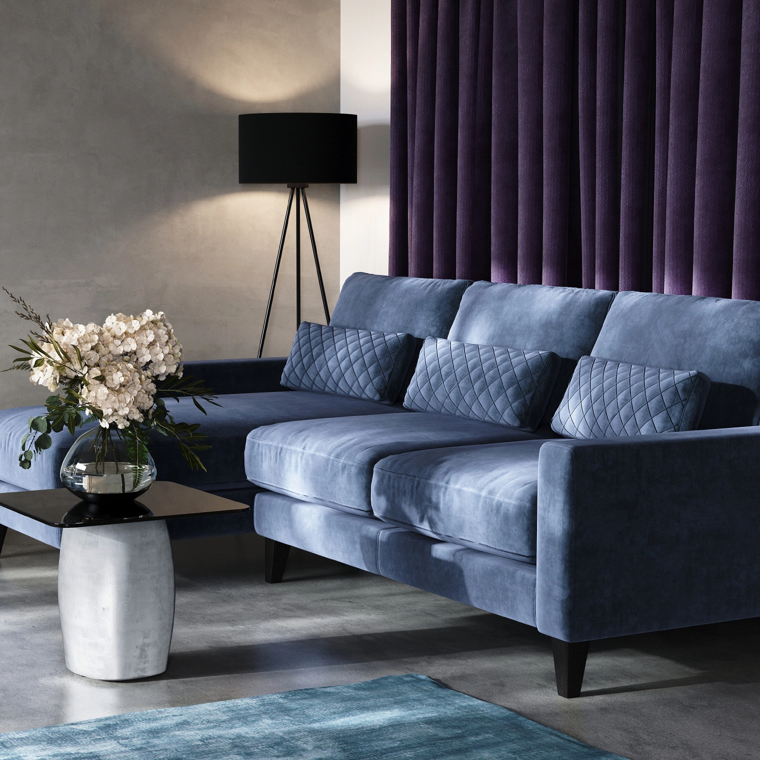 Мальта, угловой диван, Romantika 53