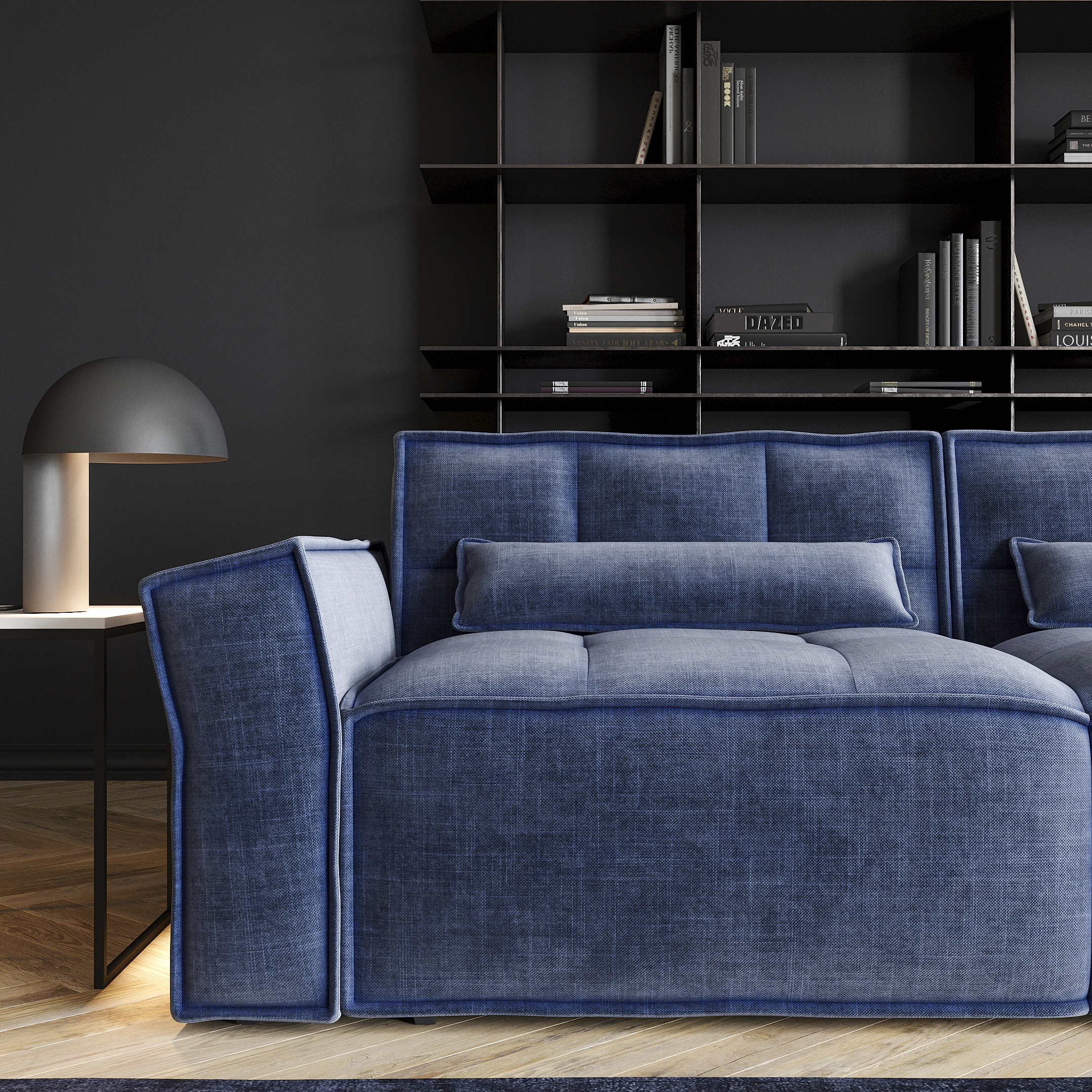 Майами, прямой диван, Rollex Sapphir