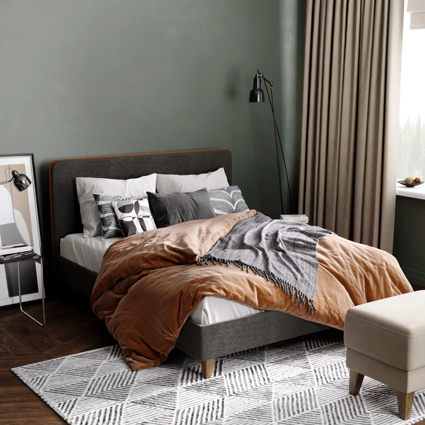 Летти, кровать на высоких опорах, Maverick 19