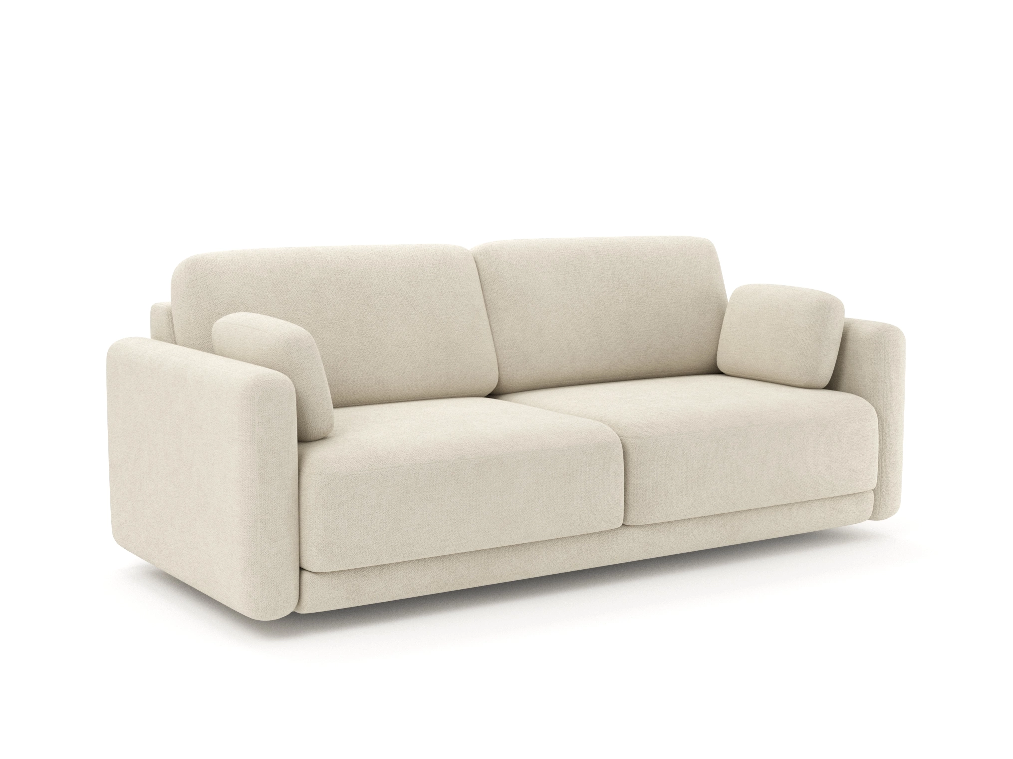 Остин, прямой диван, Monika 701 ivory