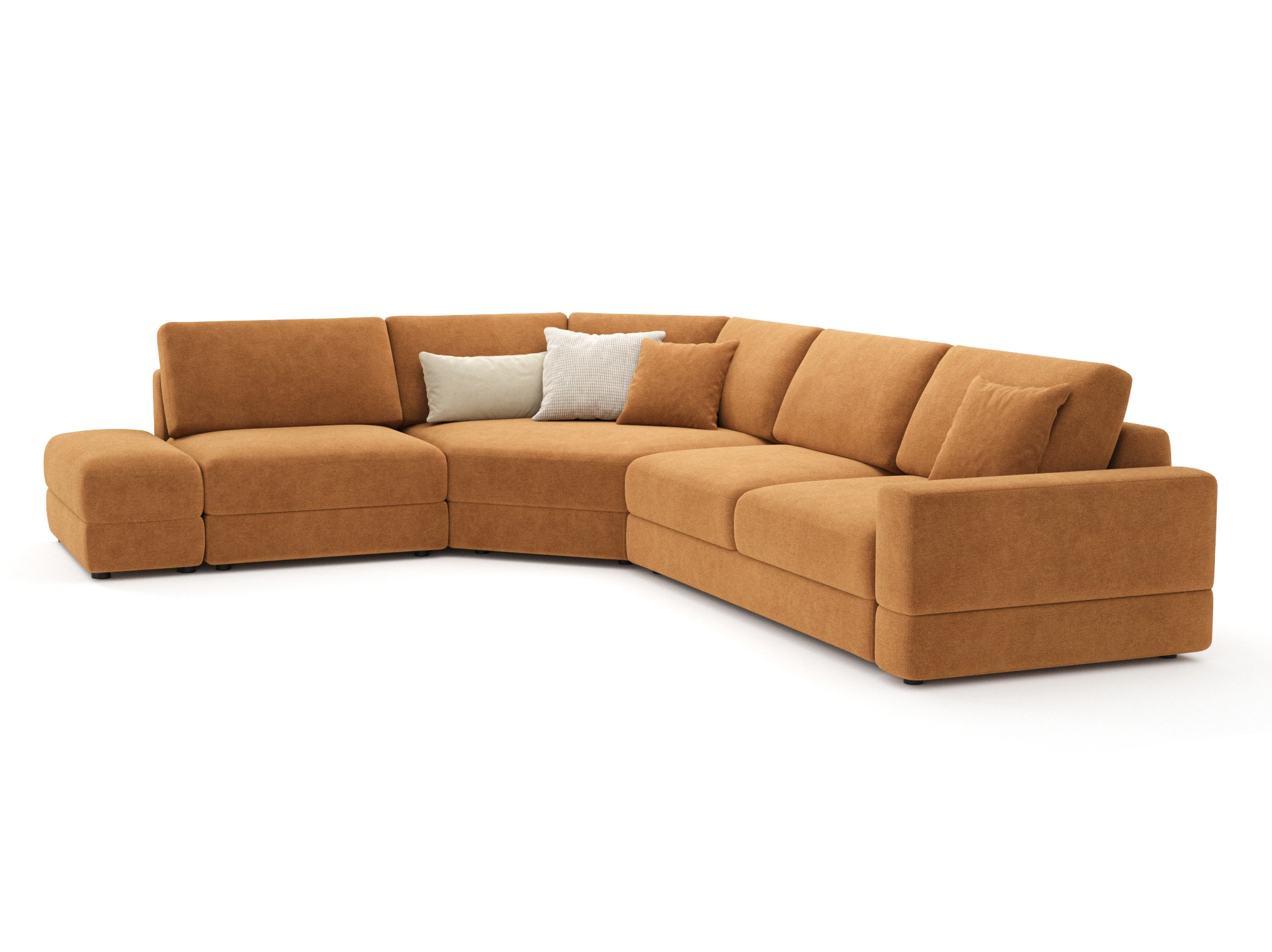 Хилтон, модульный диван, Latifa 19 camel