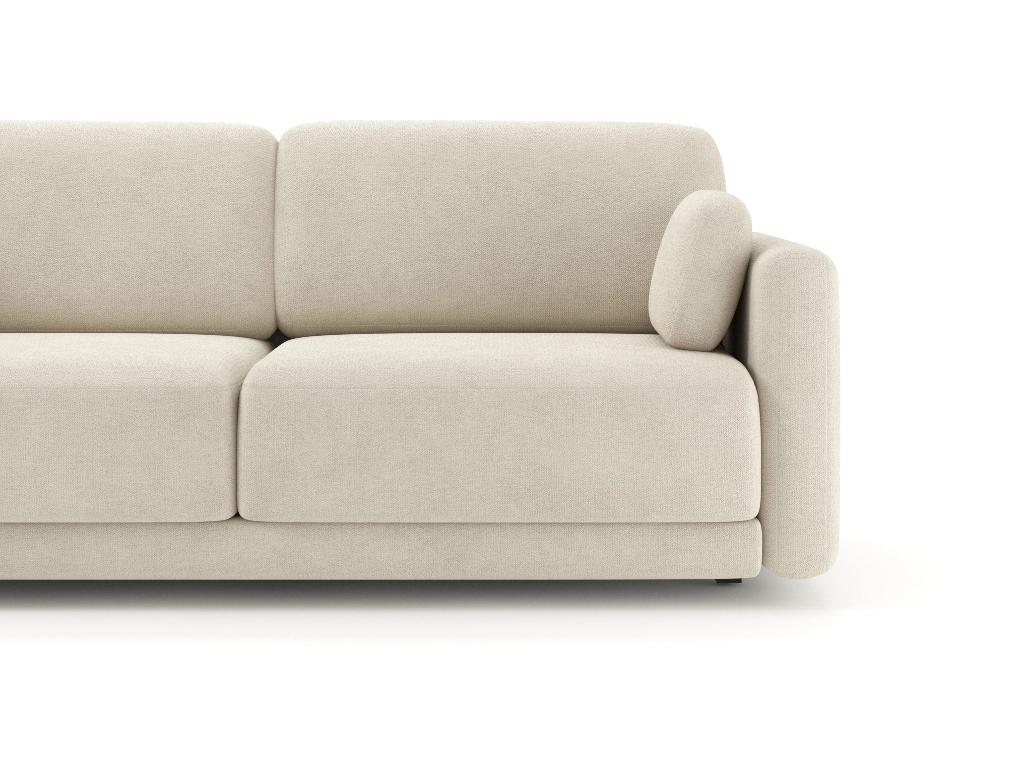 Остин, прямой диван, Monika 701 ivory