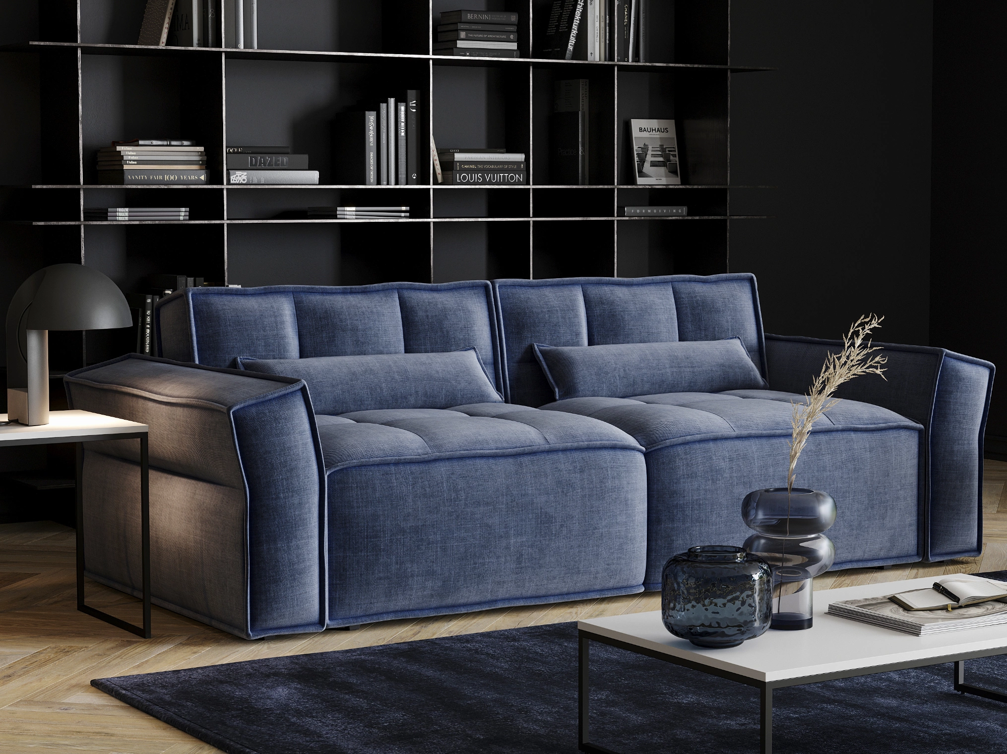 Майами, прямой диван, Rollex Sapphir