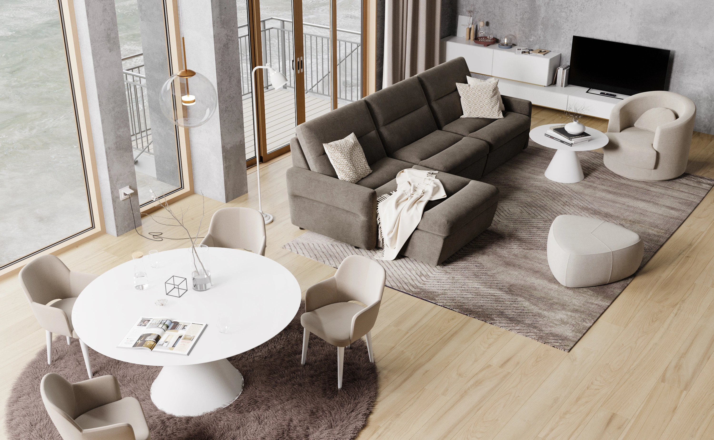 Неаполь, угловой диван, Mys 925