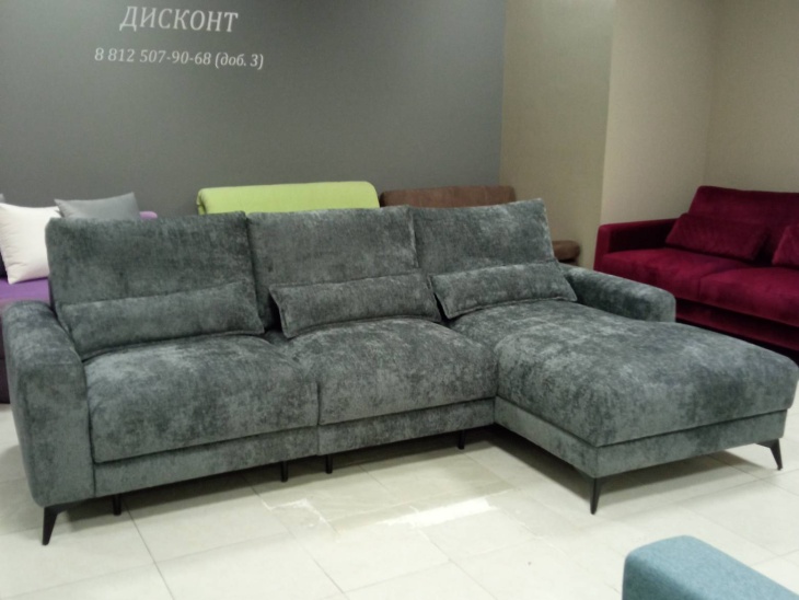 Марсель, угловой диван, Genesis 21 Antracite Марсель, угловой диван, Genesis 21 Antracite